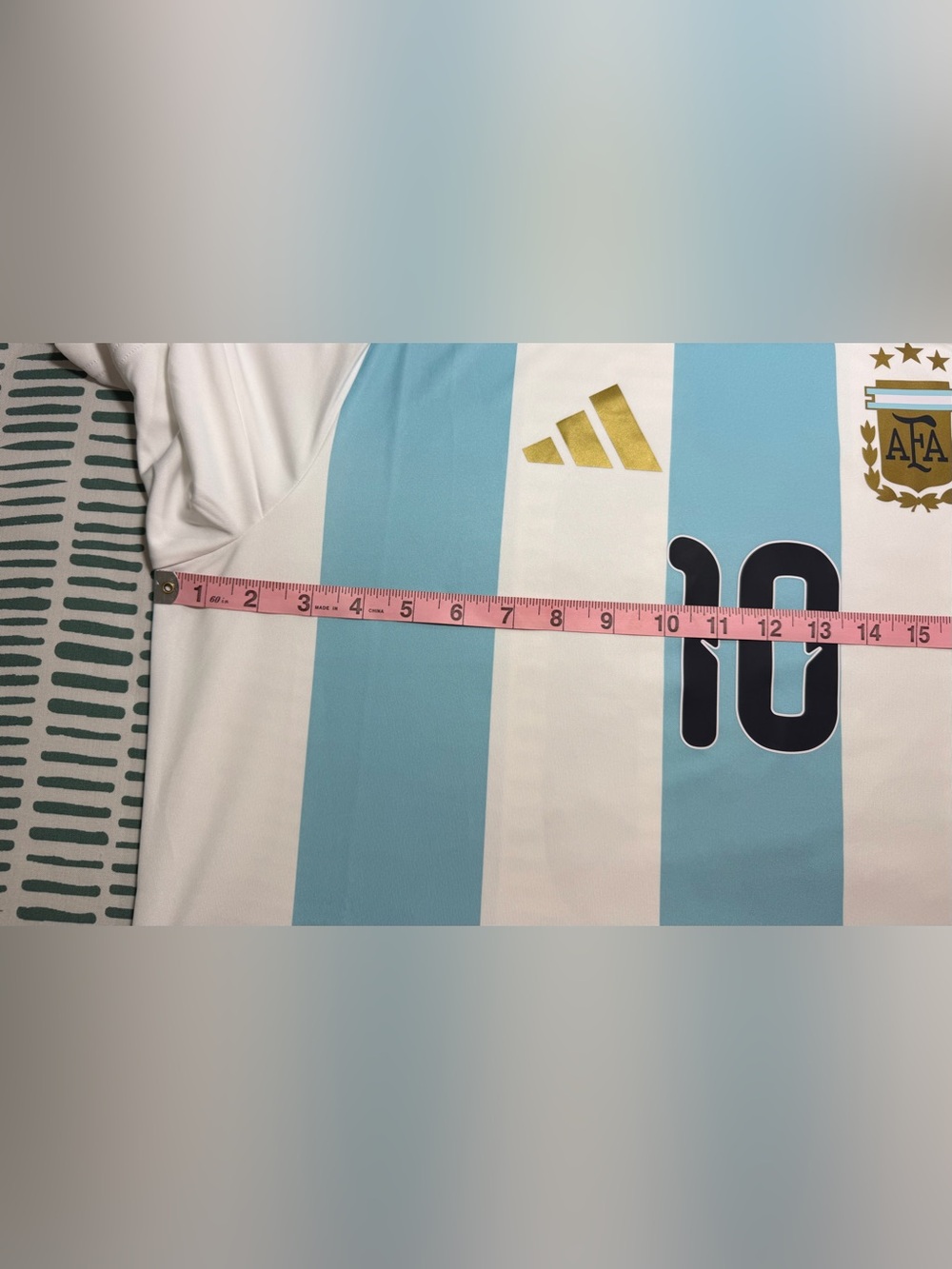 Adidas Argentina Lionel Messi #10 Home Jersey Men’s XL NWT Slim Fit - Picture 6 of 10
